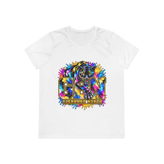 GBN Paint Splash Panther Ladies Performance Tee