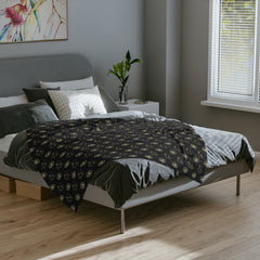 Panther Soft Velveteen Cozy Throw