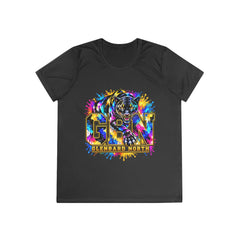 GBN Paint Splash Panther Ladies Performance Tee