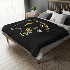 Panther Reversible Microfiber Blanket