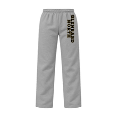GBN Glenbard North Leg Open Bottom Sweatpants - Sport Grey