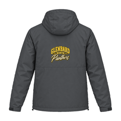 GBN Panthers Insulated Jacket (Front and Back) - Graphite - back
