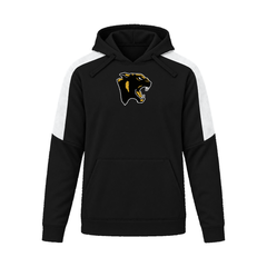 GBN Panther Logo Performance Hoodie - Black/ White