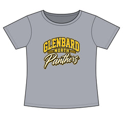 GBN Arched Panthers Women's Slim Fit Tee