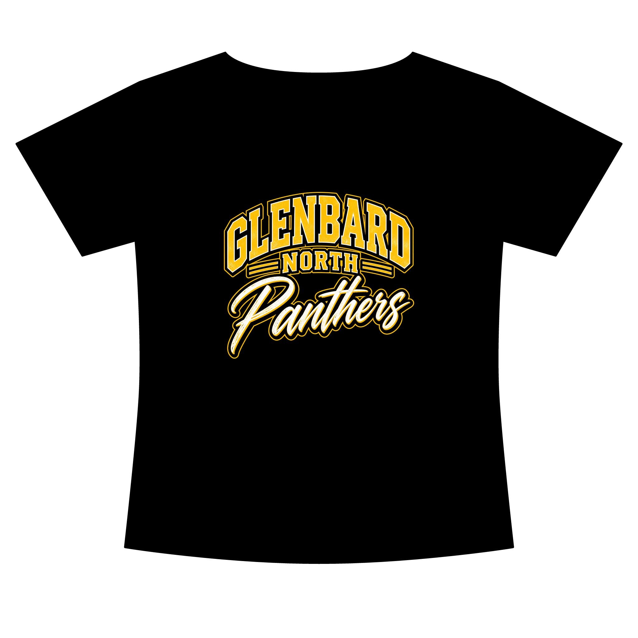 GBN Arched Panthers Women's Slim Fit Tee