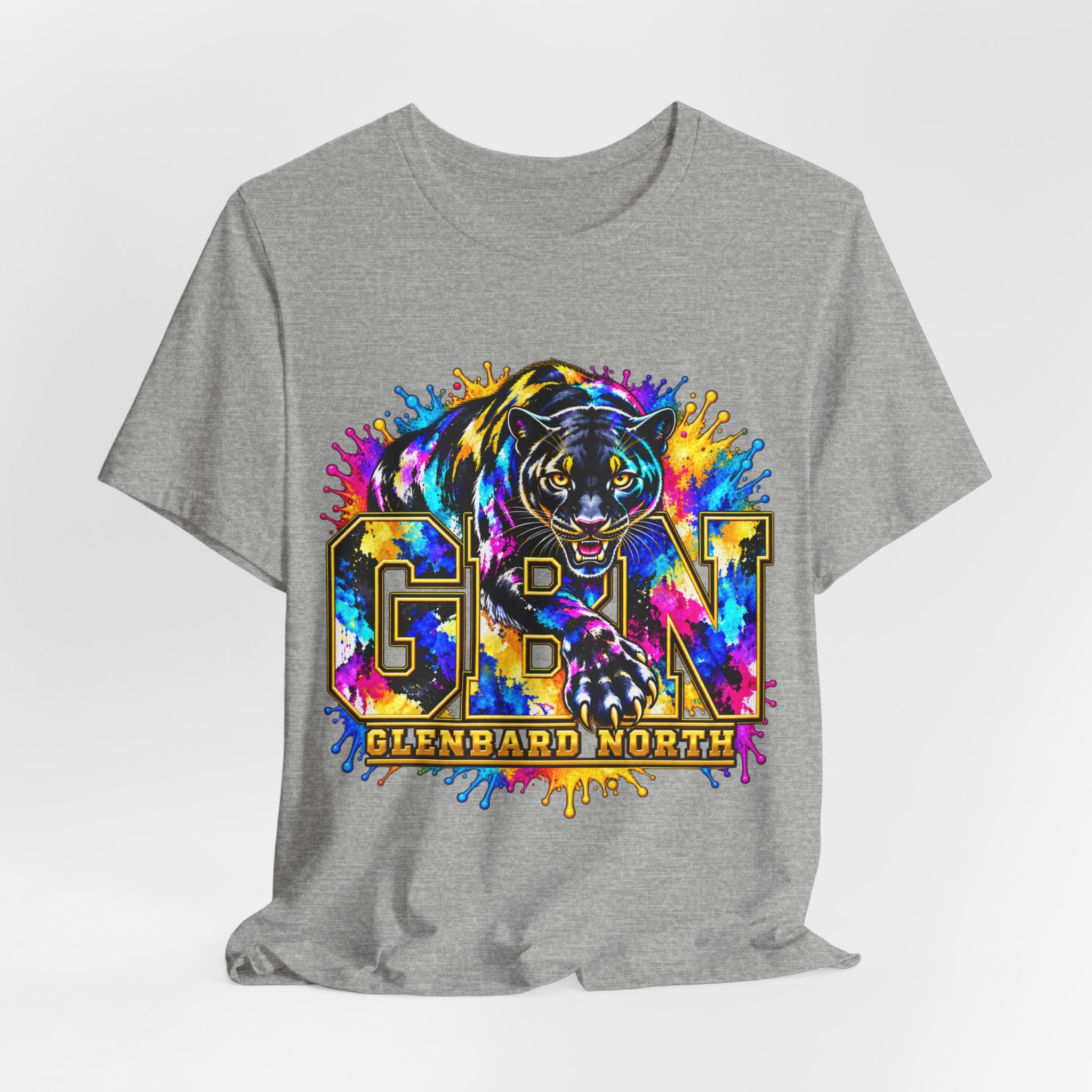 GBN Paint Splash Panther Jersey Tee