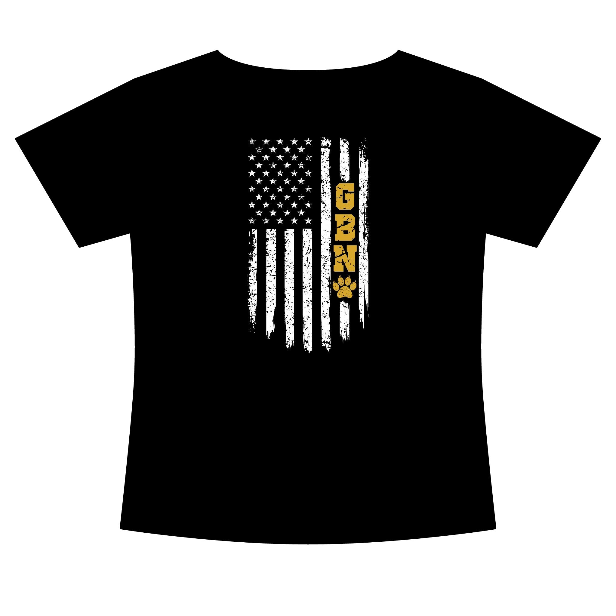 GBN Flag Women's Slim Fit Tee