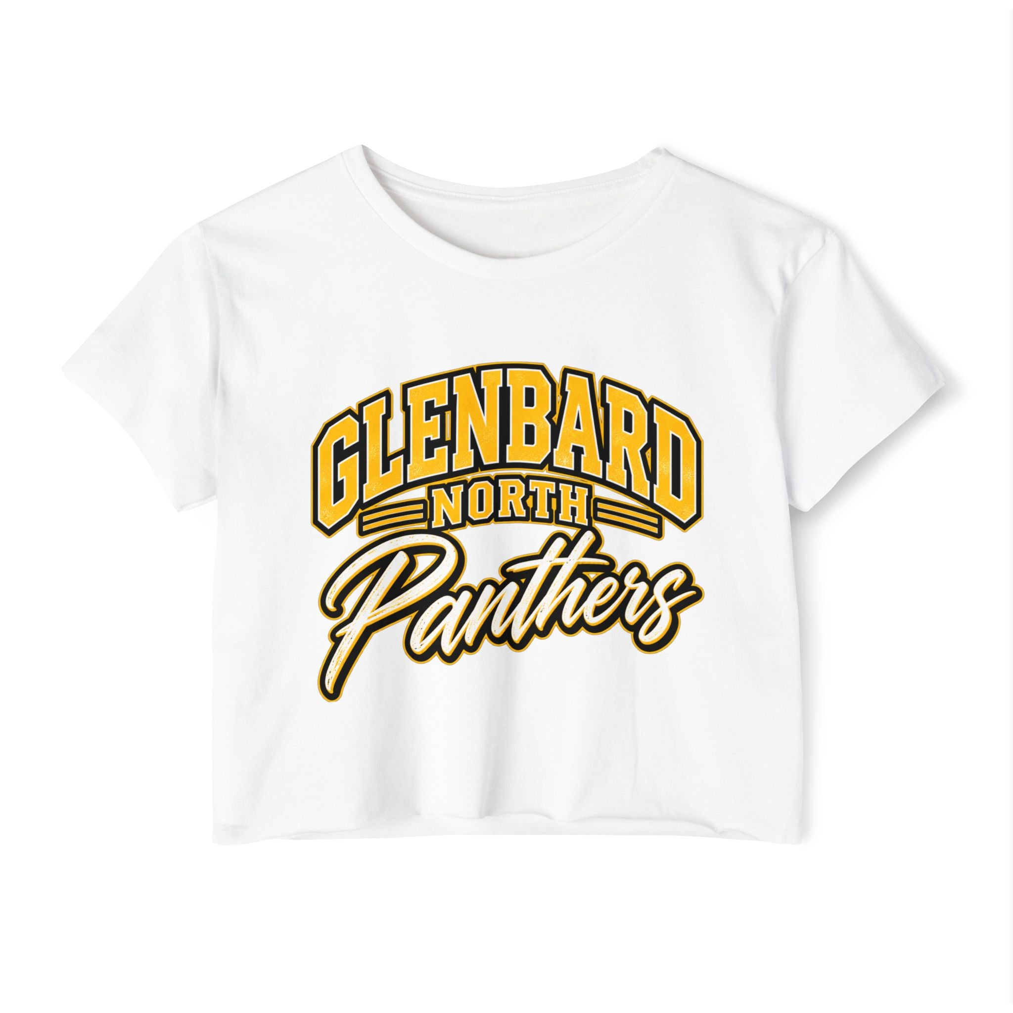 GBN Arched Panthers Crop Top
