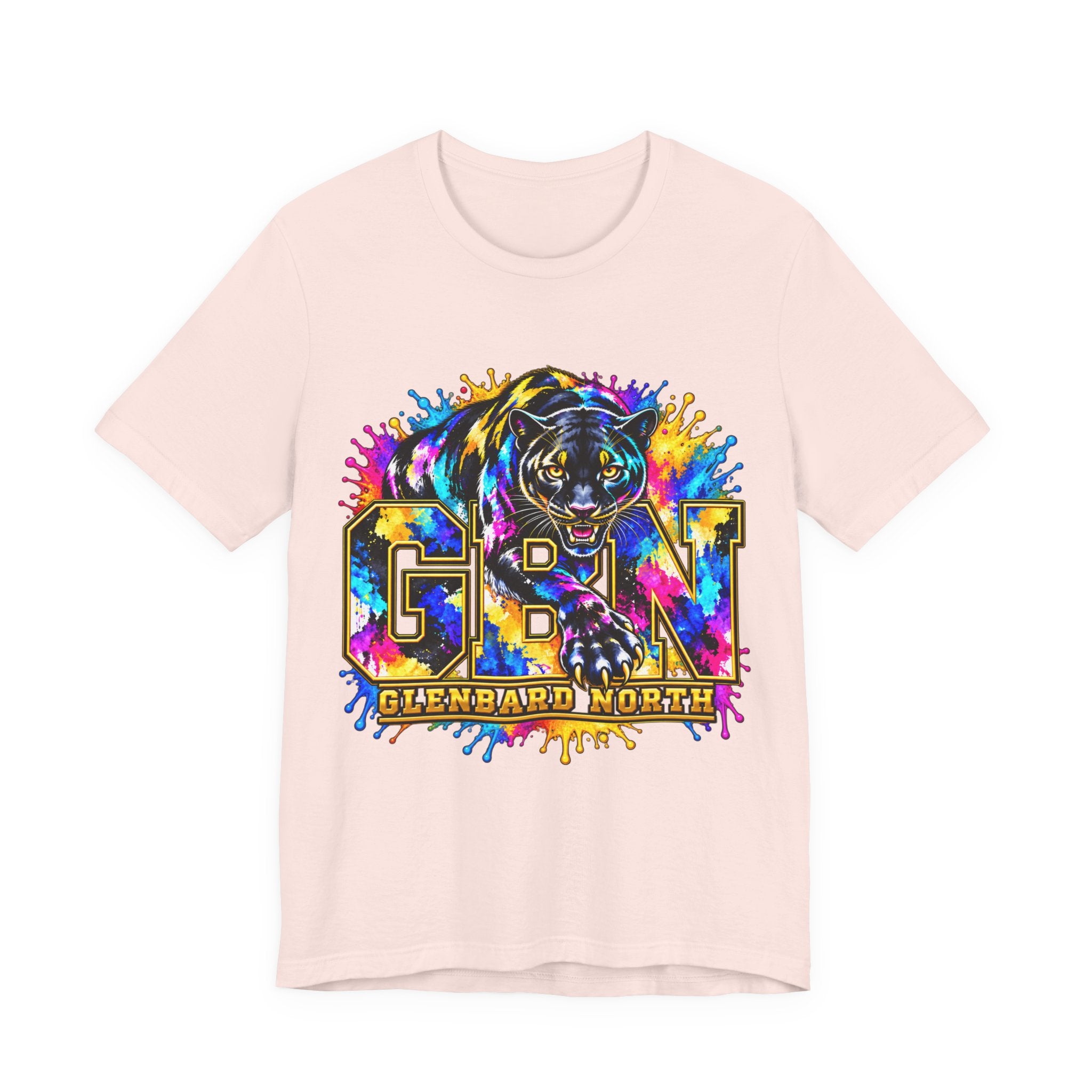 GBN Paint Splash Panther Jersey Tee