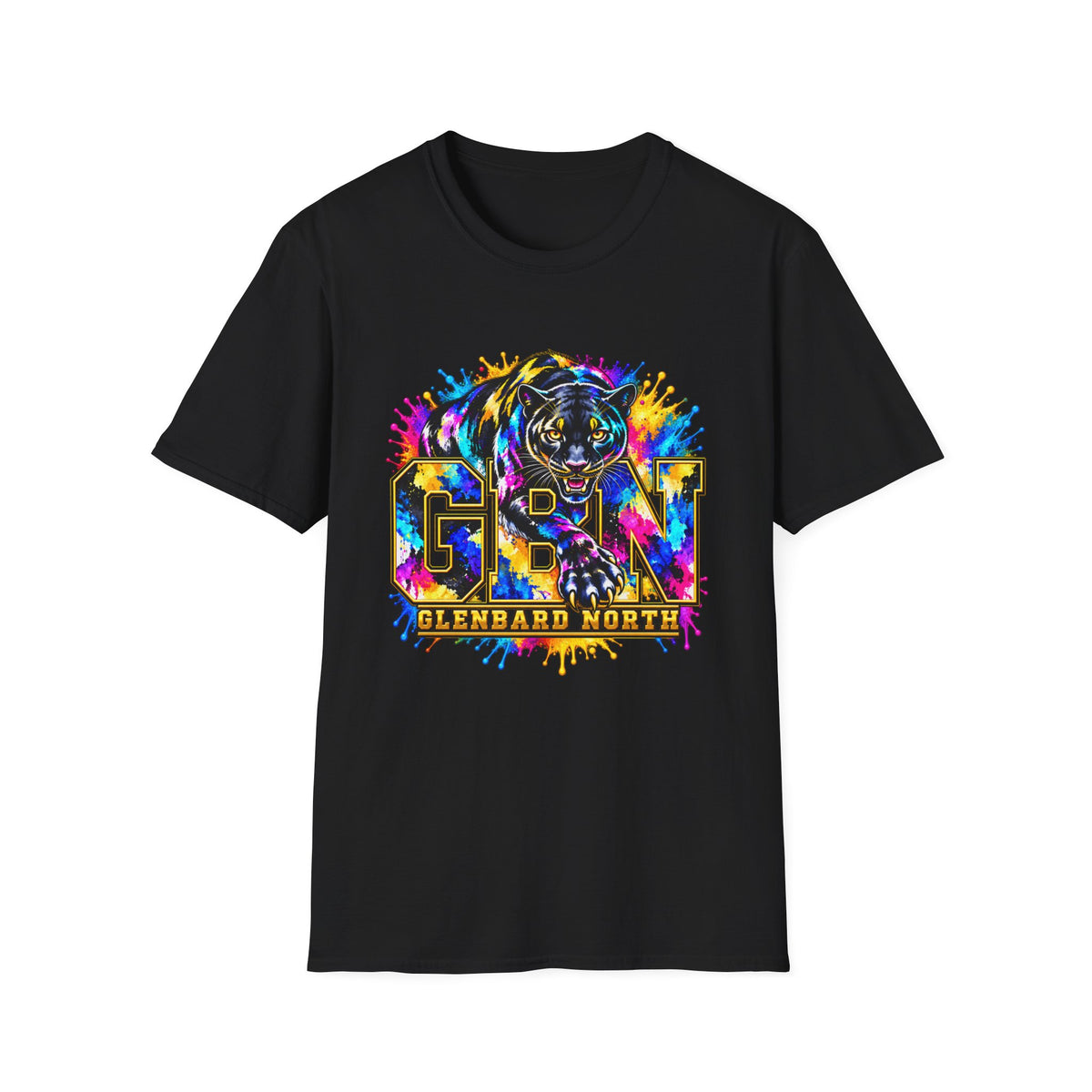 GBN Paint Splash Panther Tee