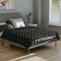 Panther Soft Velveteen Cozy Throw