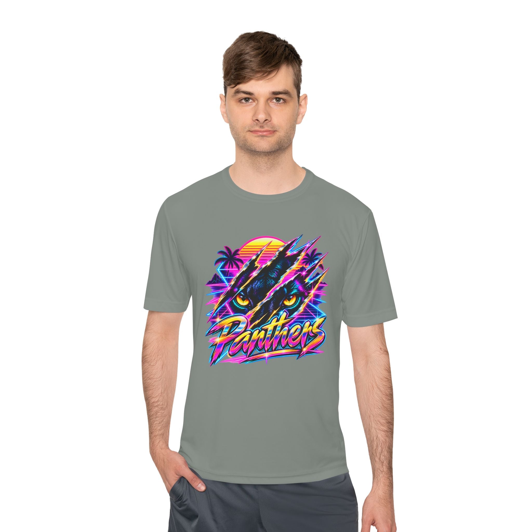 GBN Neon Panther Moisture-Wicking Tee