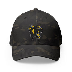 Panther Embroidered Structured Cap
