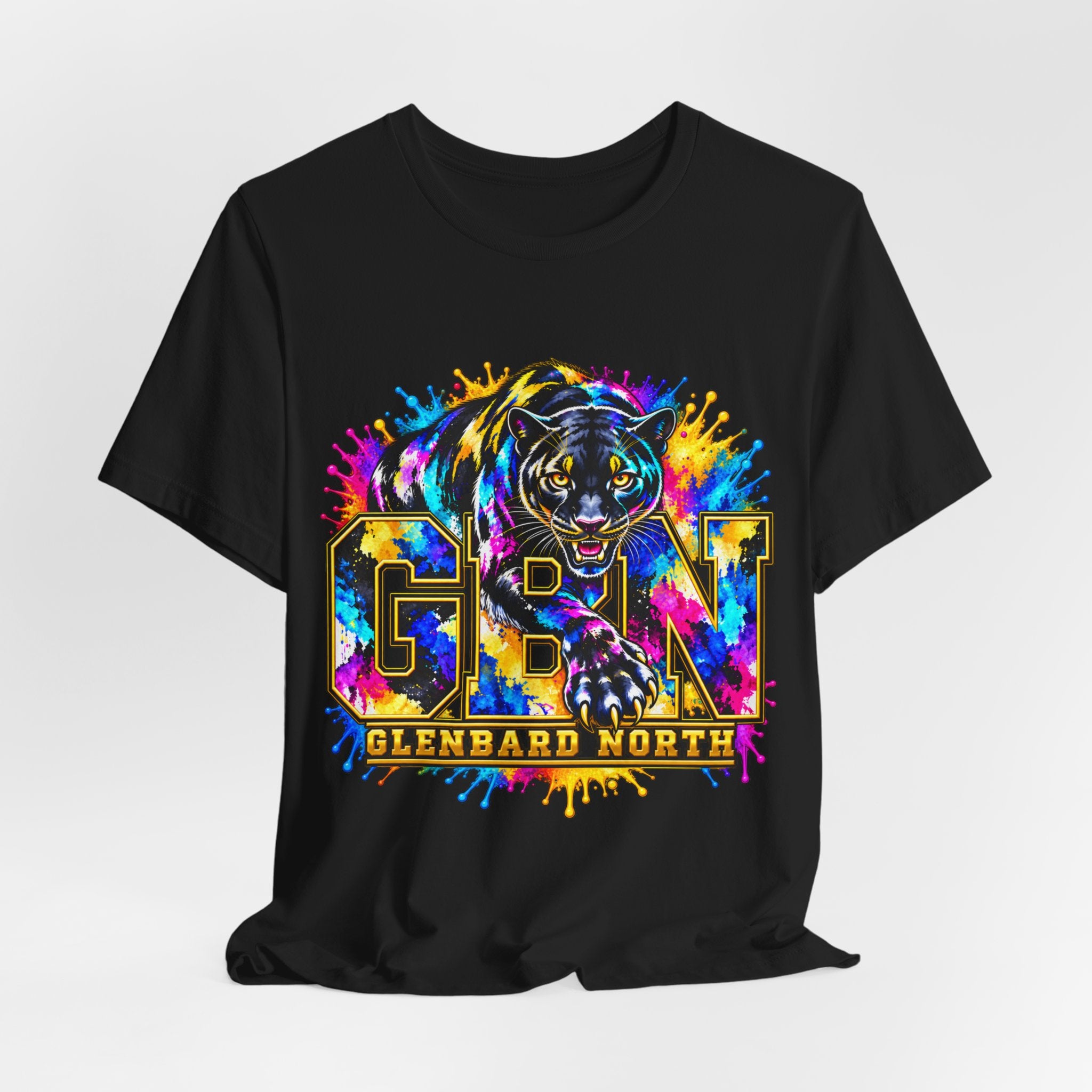GBN Paint Splash Panther Jersey Tee