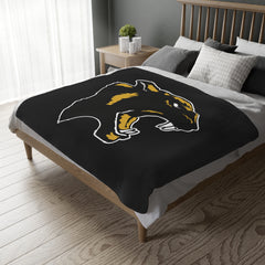 Panther Reversible Microfiber Blanket