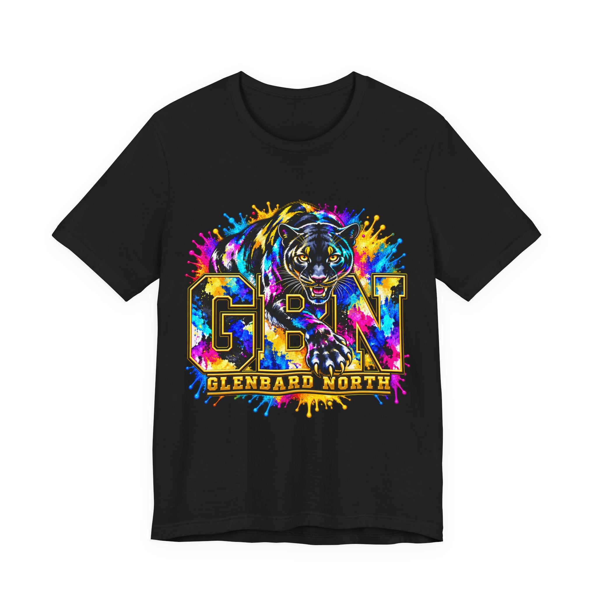 GBN Paint Splash Panther Jersey Tee
