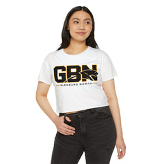 GBN Block Logo Crop Top