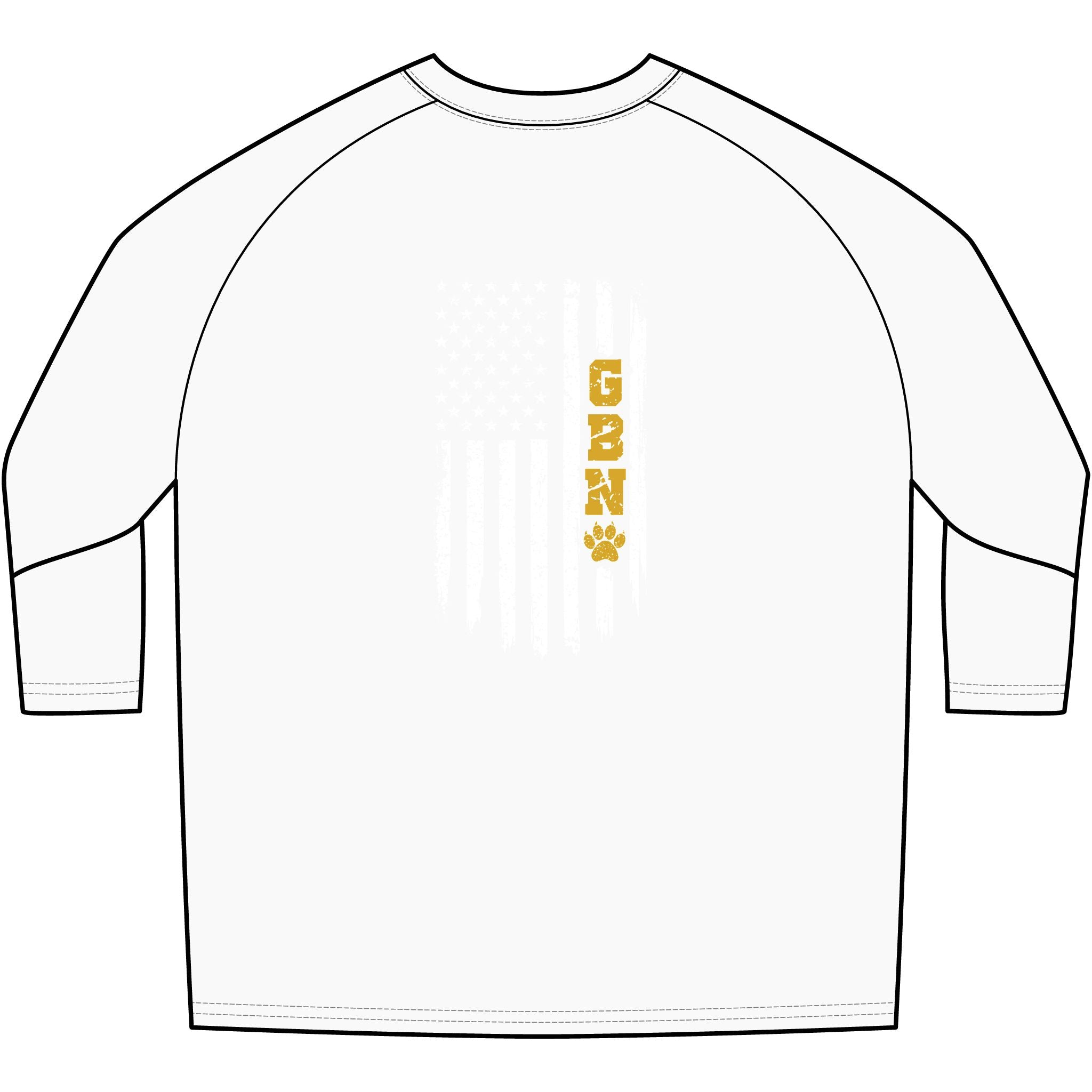 GBN Flag Baseball Tee