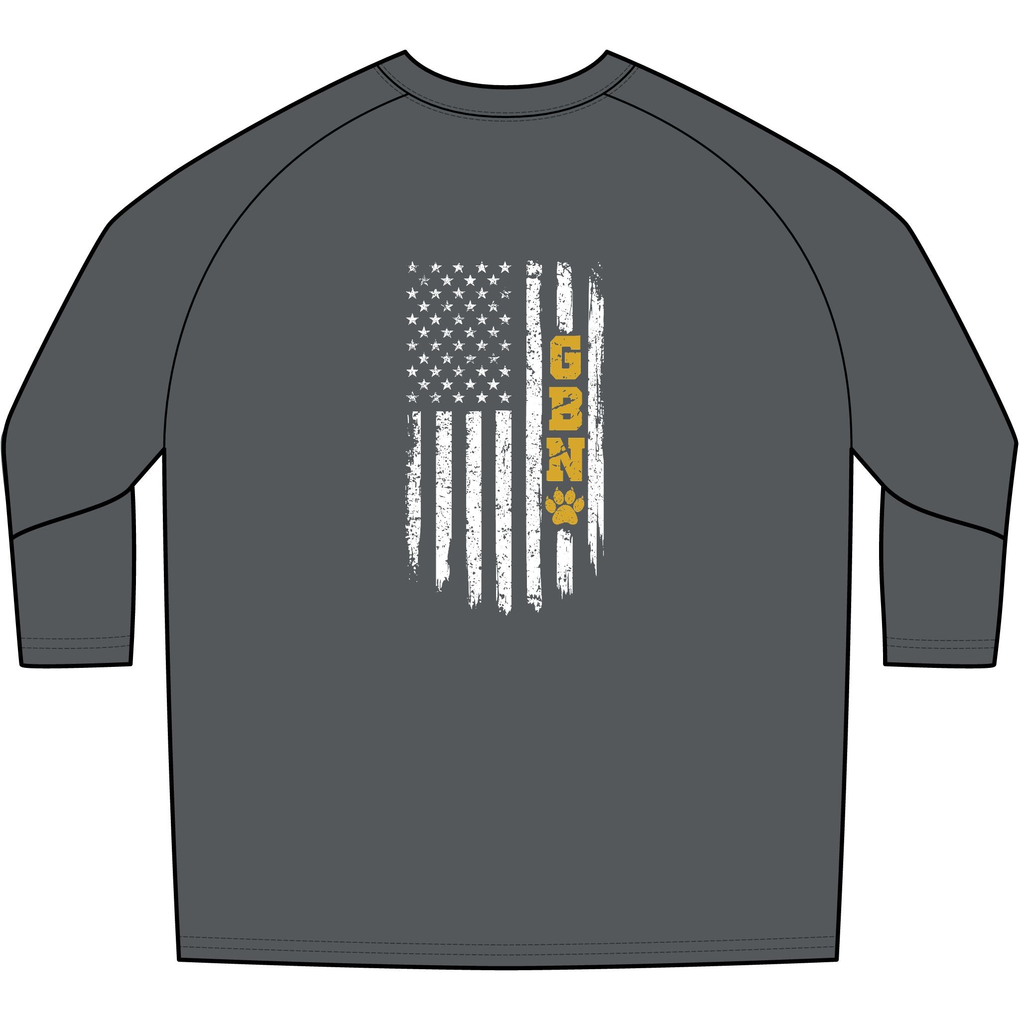 GBN Flag Baseball Tee