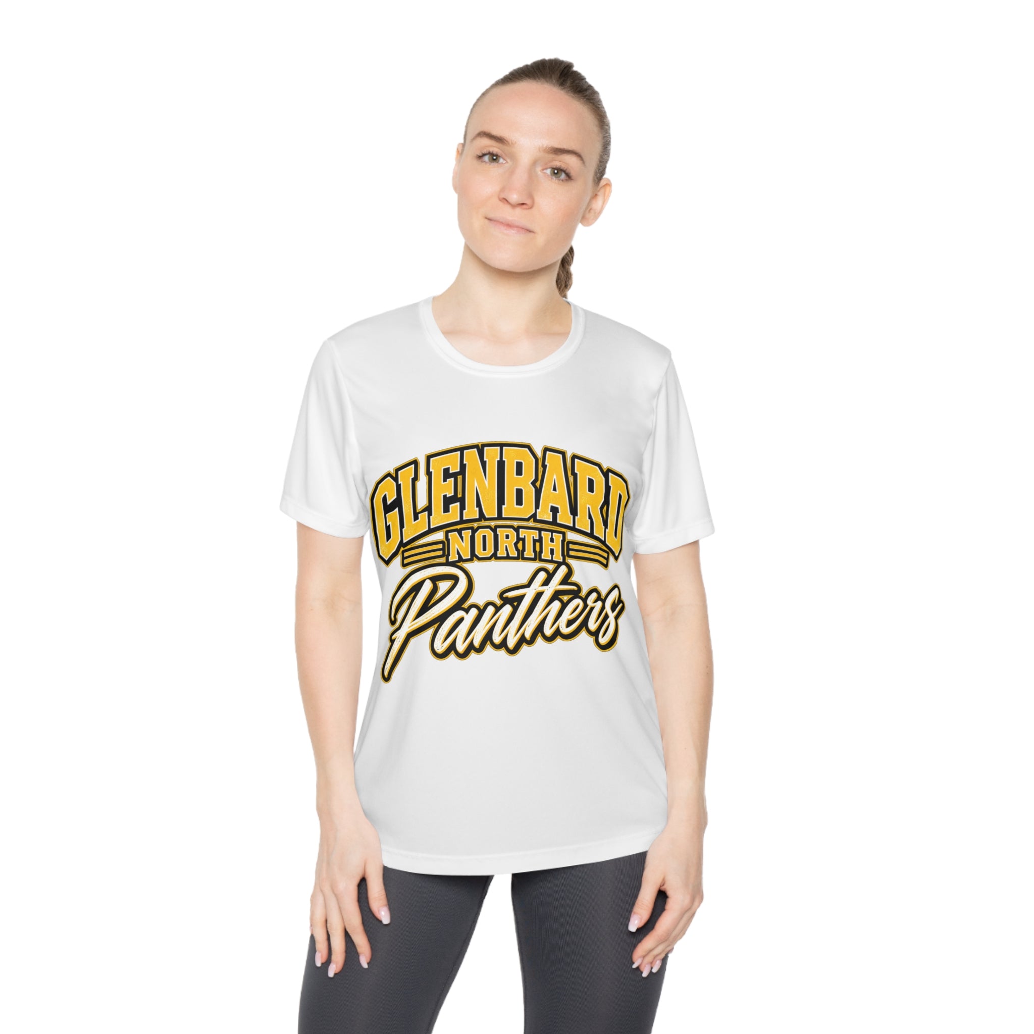 GBN Arched Panthers Ladies Performance Tee