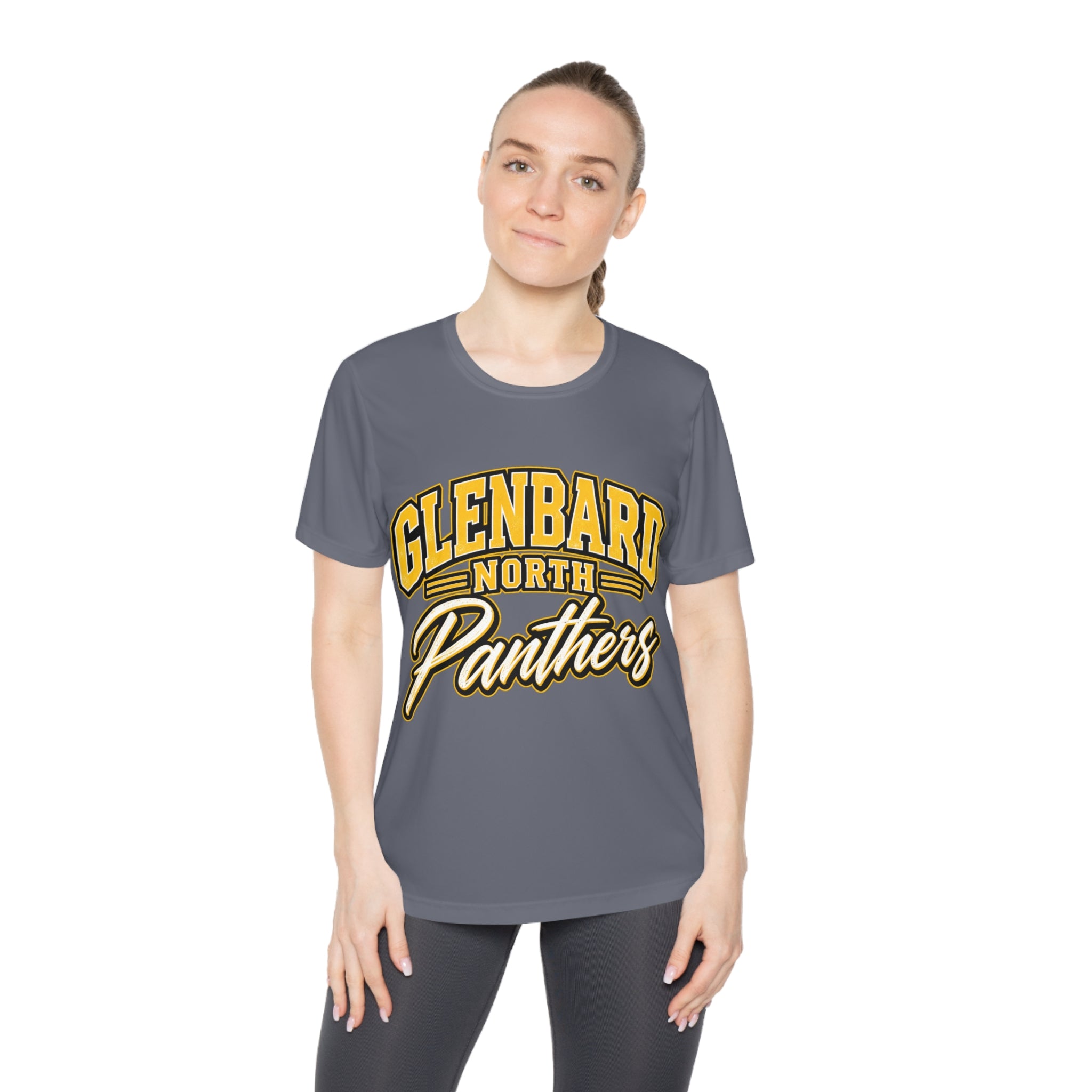 GBN Arched Panthers Ladies Performance Tee