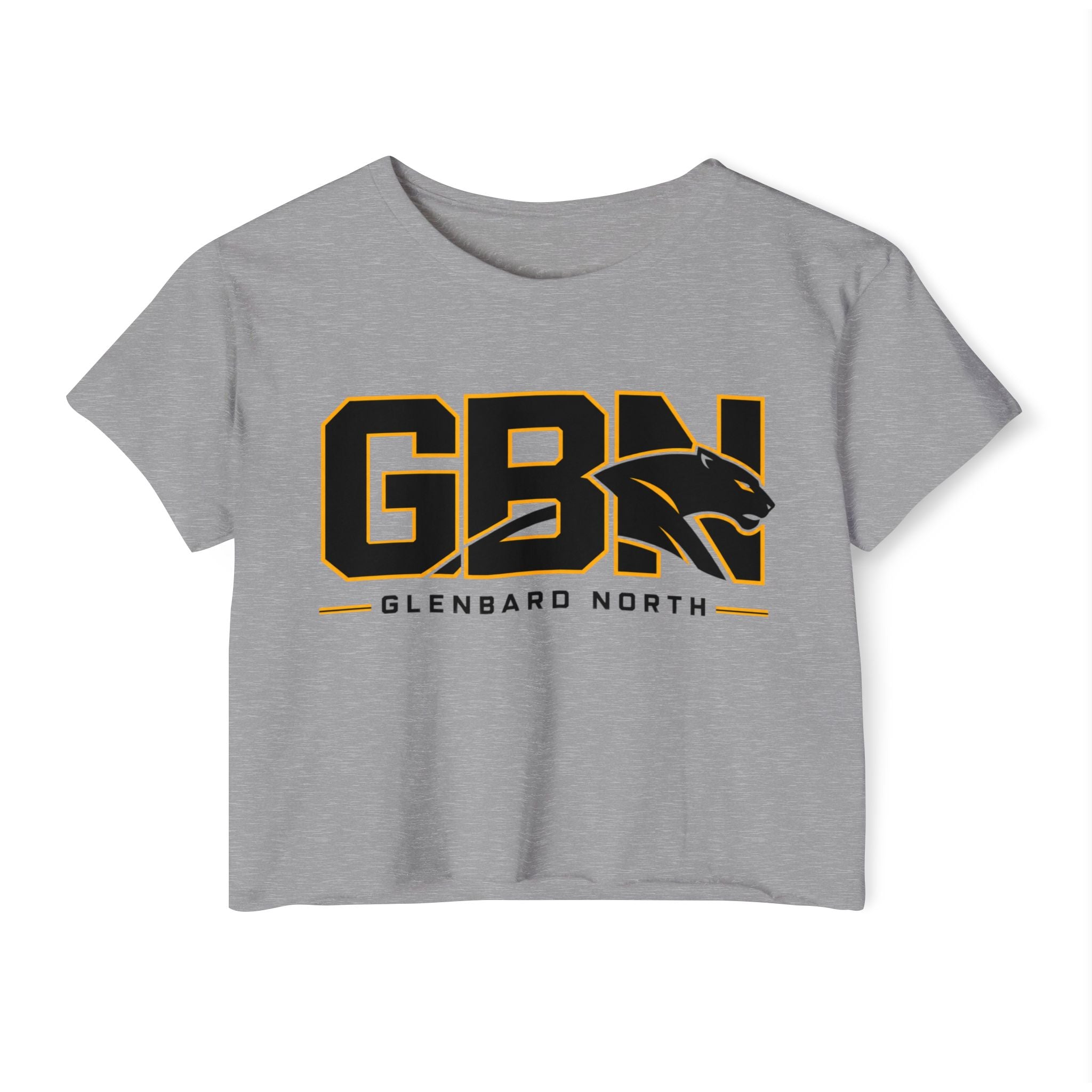 GBN Block Logo Crop Top