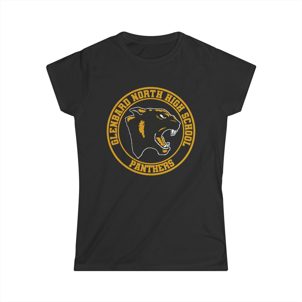 Panthers Circle Logo Women's T-Shirt