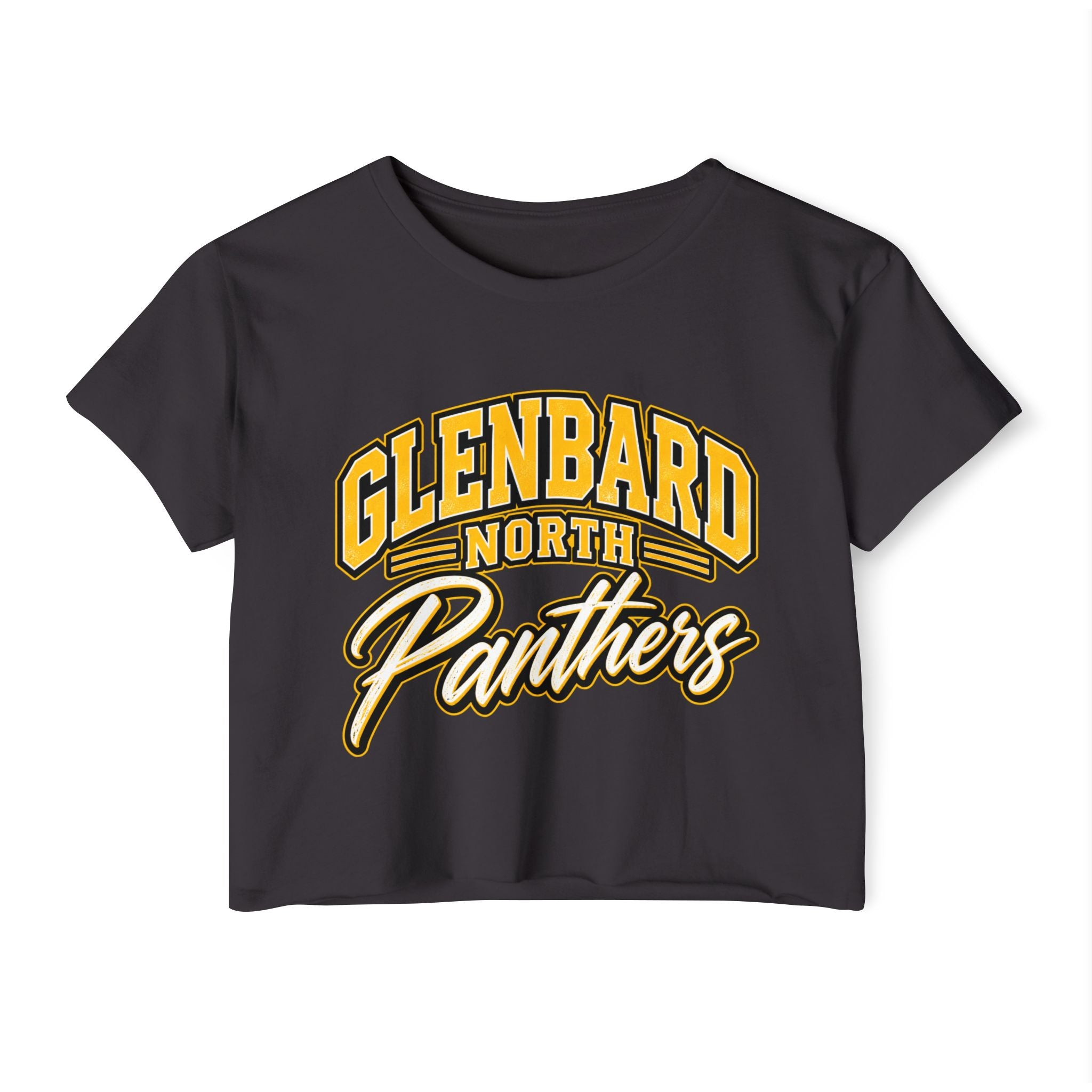 GBN Arched Panthers Crop Top
