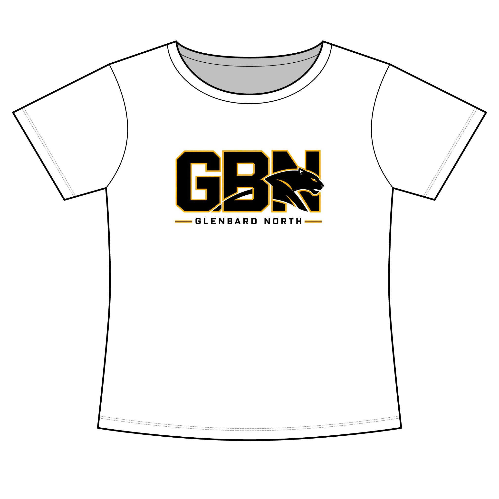 GBN Block Logo Women's Slim Fit Tee