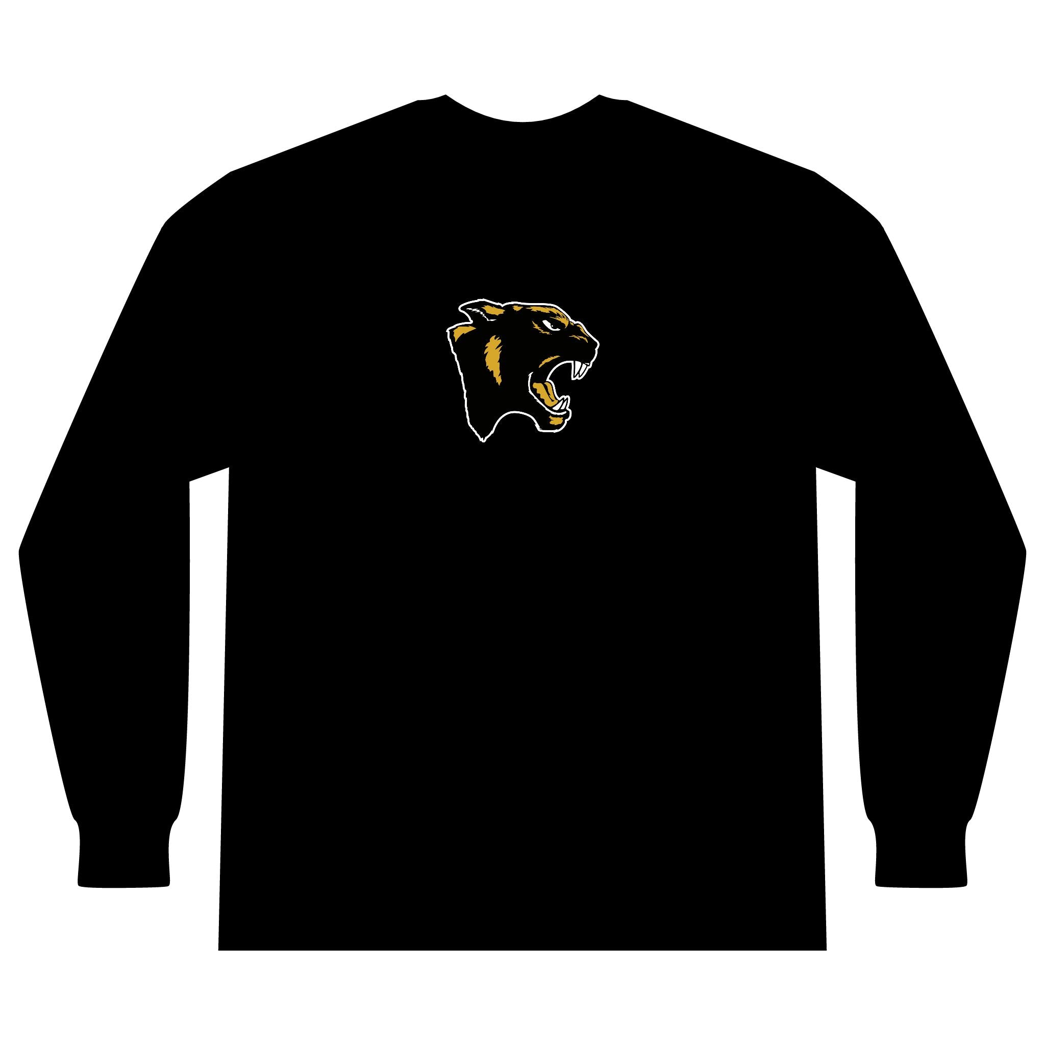GBN Panther Logo Long Sleeve Tee