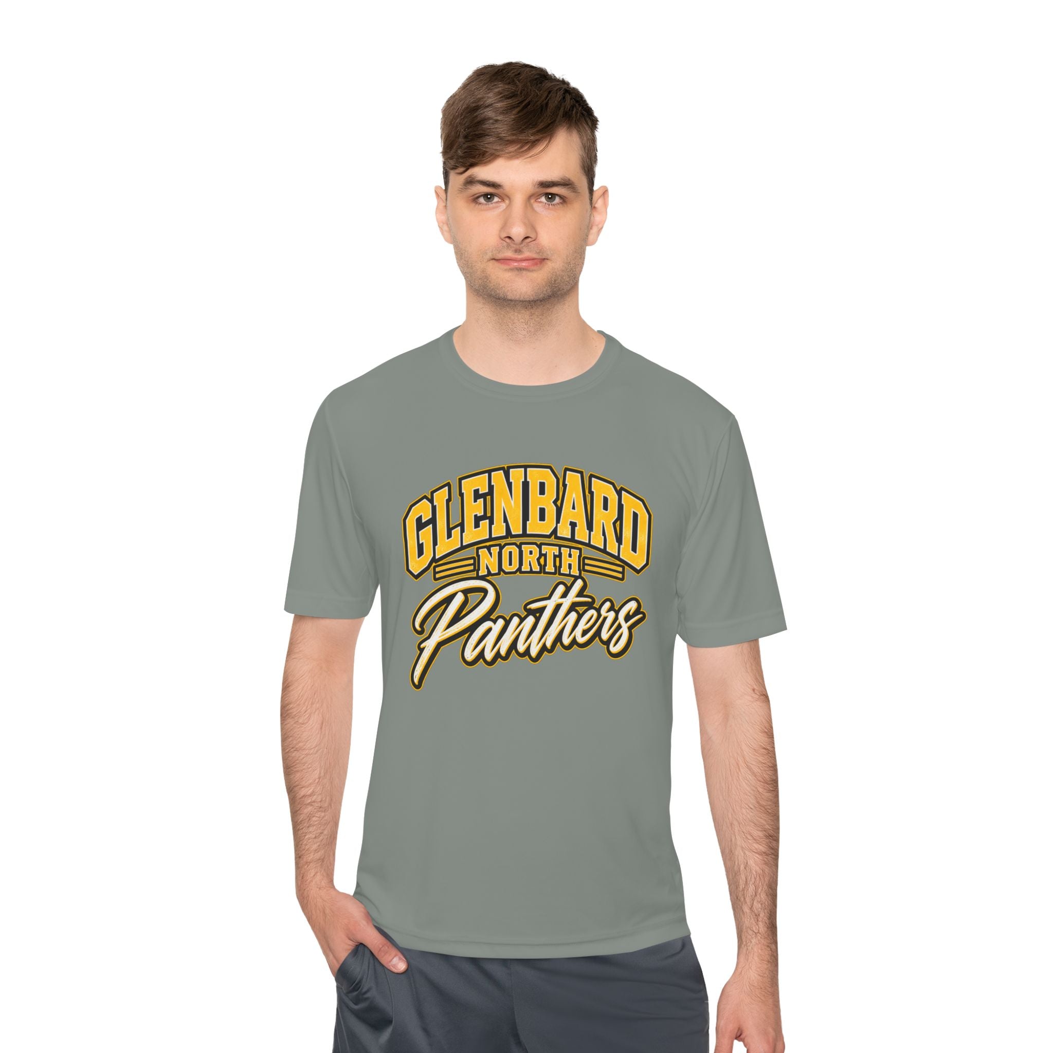 GBN Arched Panthers Moisture-Wicking Tee