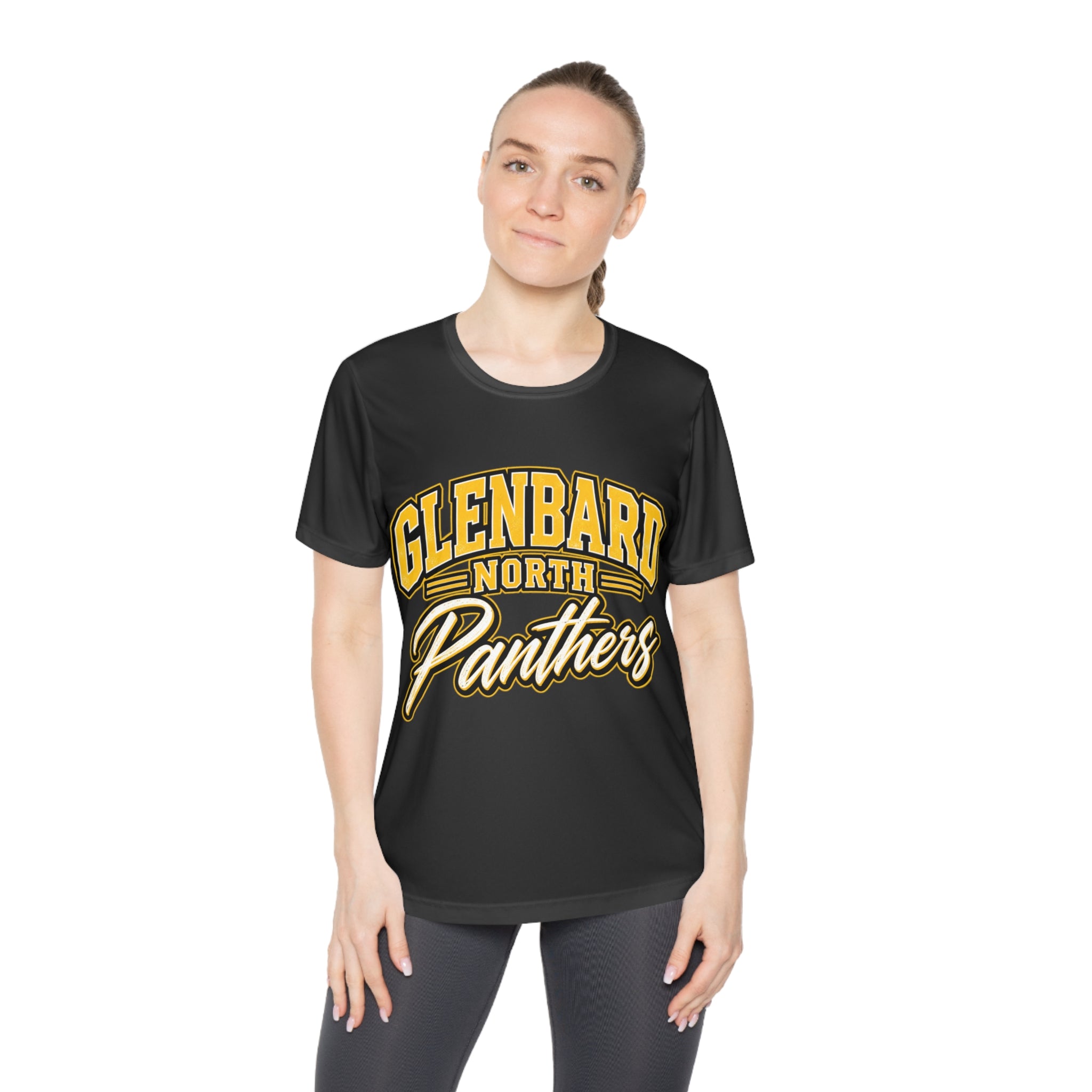 GBN Arched Panthers Ladies Performance Tee