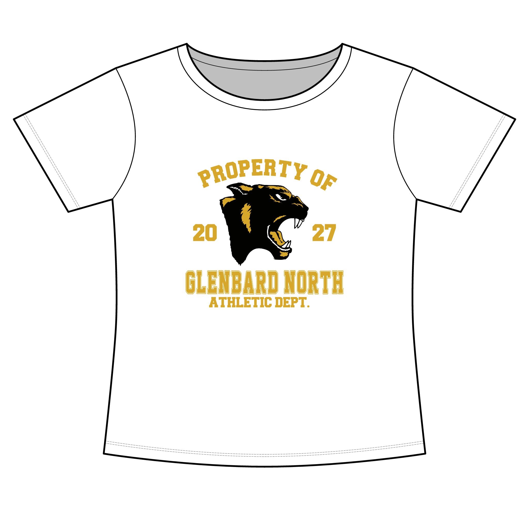 GBN Property Of Women's Slim Fit Tee