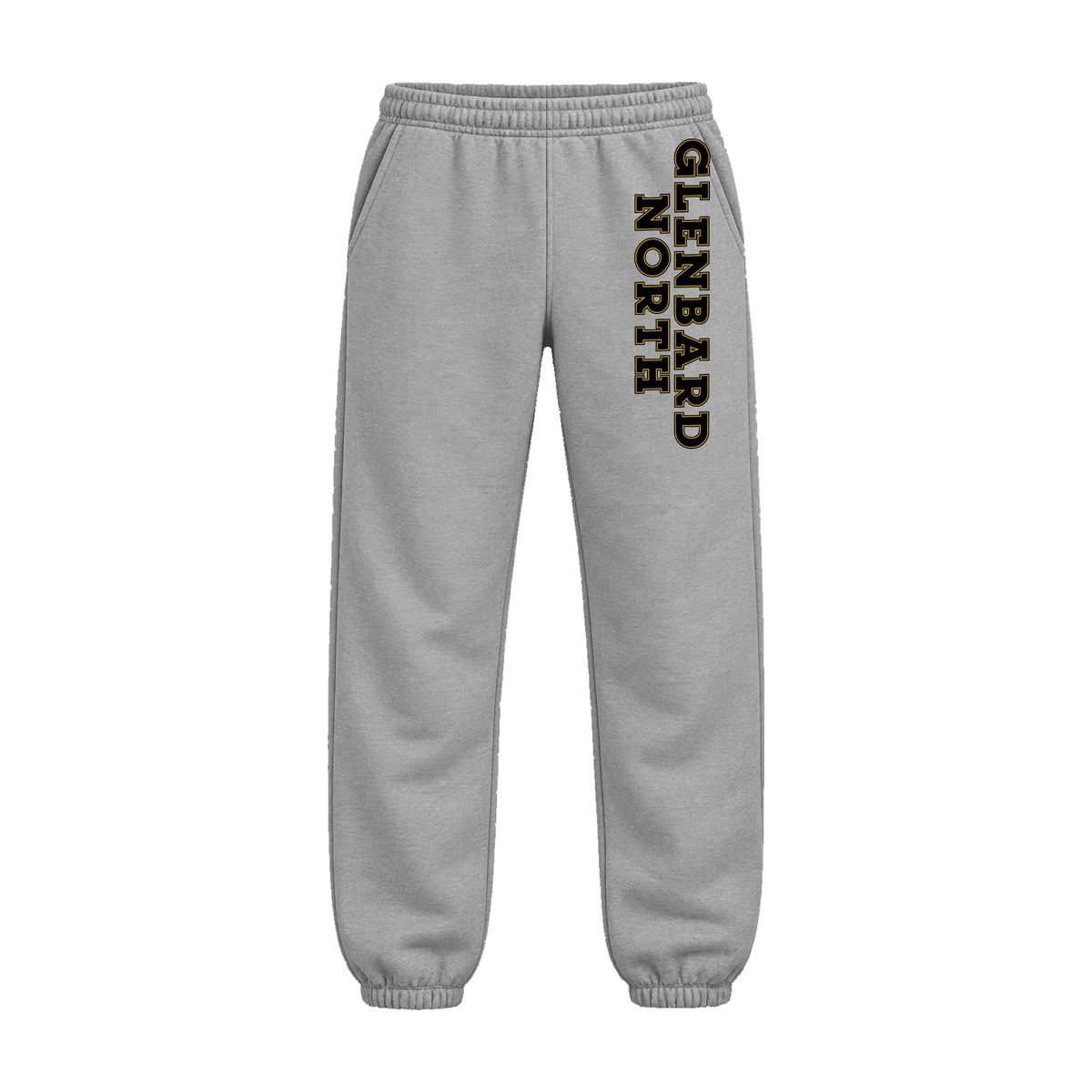 GBN Glenbard North Leg Sweatpants - Sport Grey