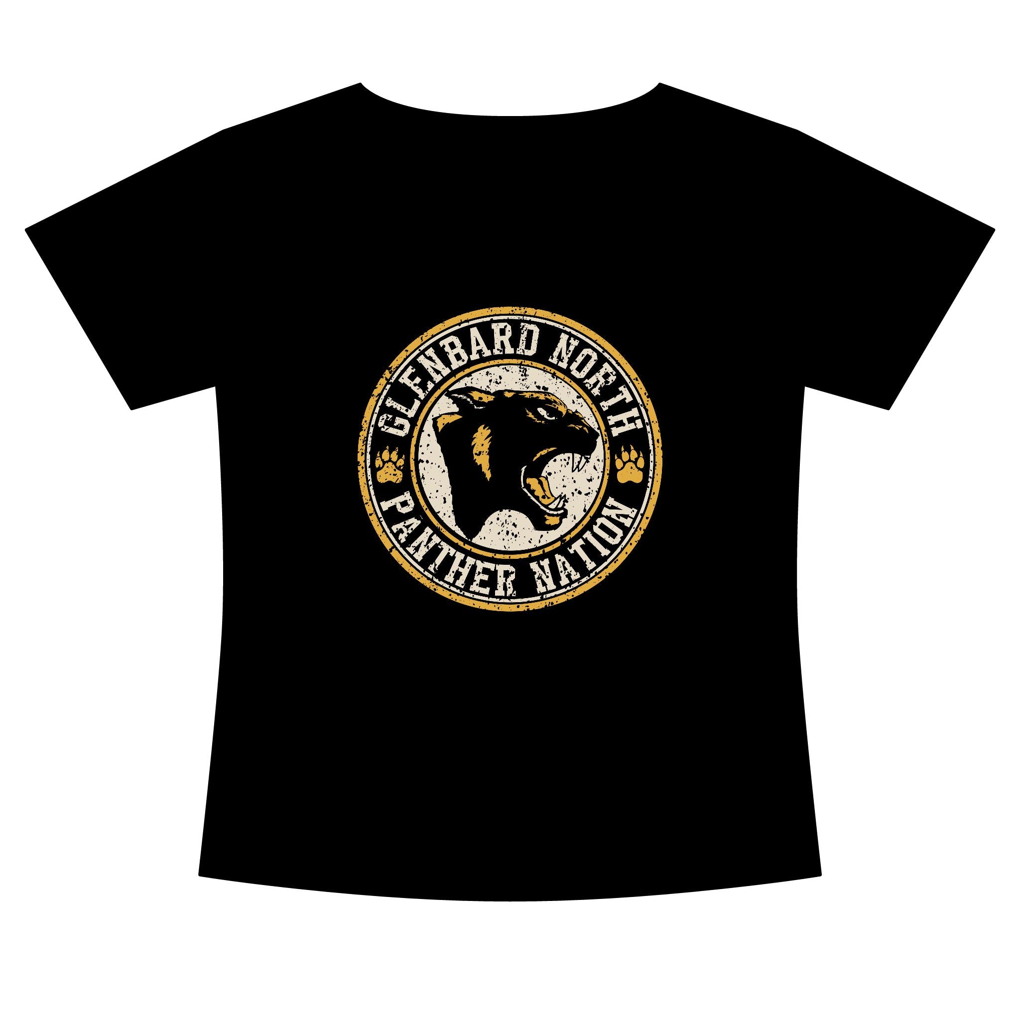 GBN Panther Nation Women's Slim Fit Tee