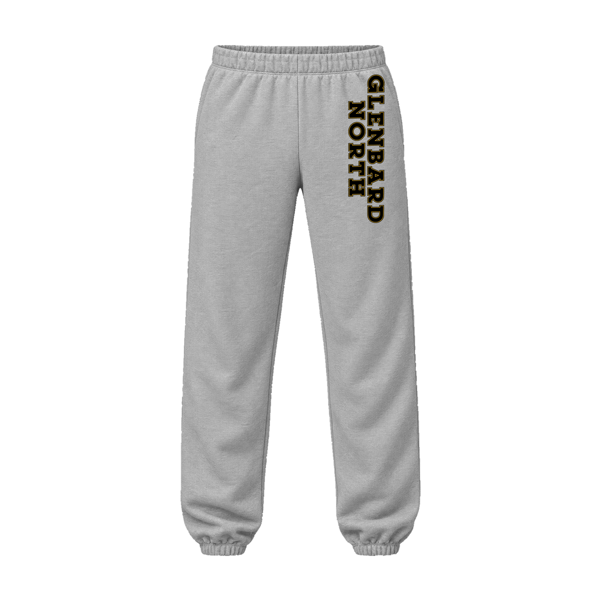 GBN Glenbard North Leg Premium Sweatpants - Athletic Heather