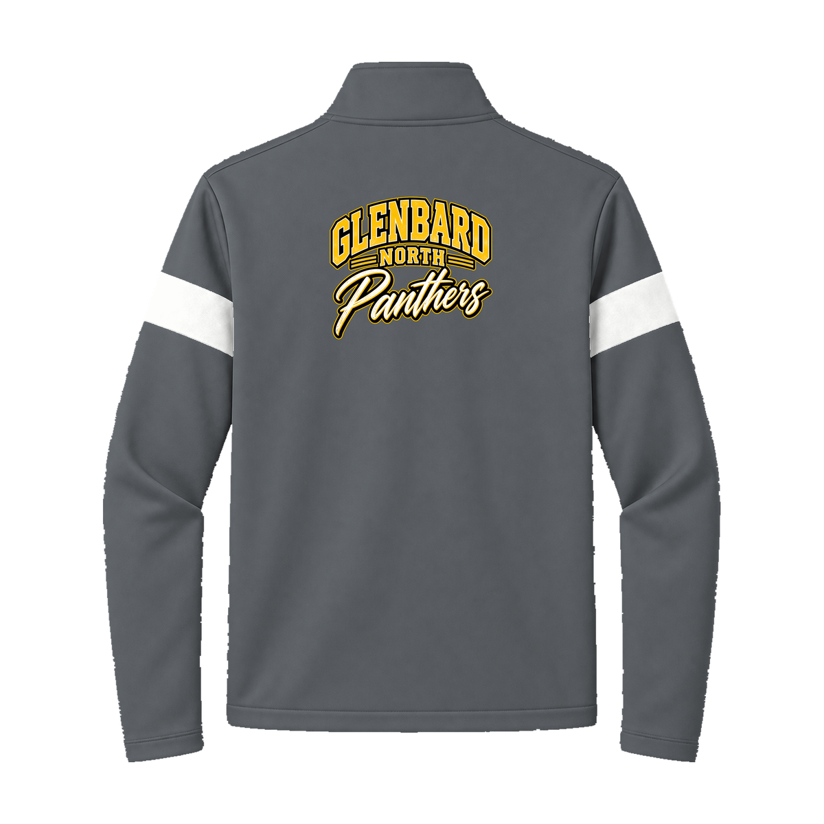 GBN Panthers Travel Jacket (Front and Back) - Iron Grey/ White - back
