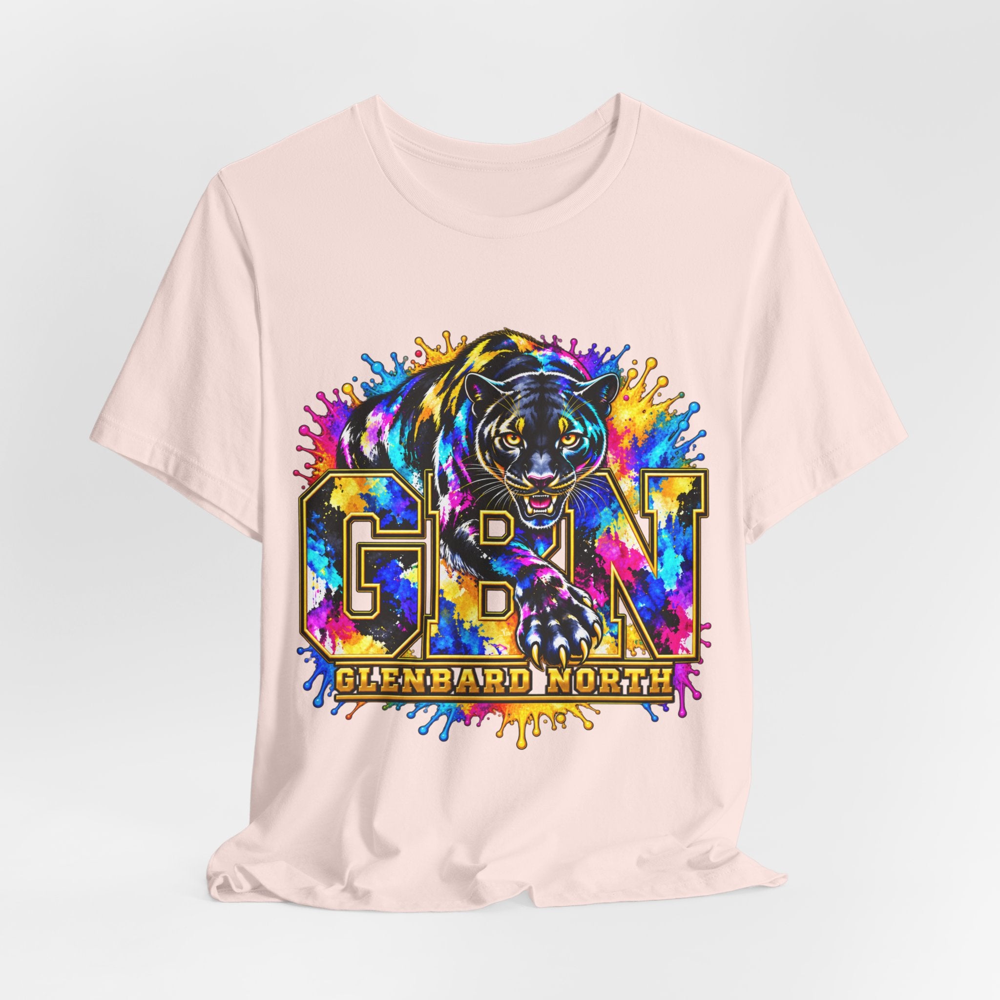 GBN Paint Splash Panther Jersey Tee
