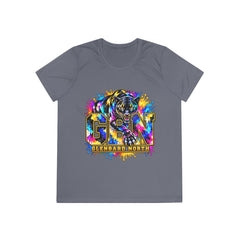 GBN Paint Splash Panther Ladies Performance Tee