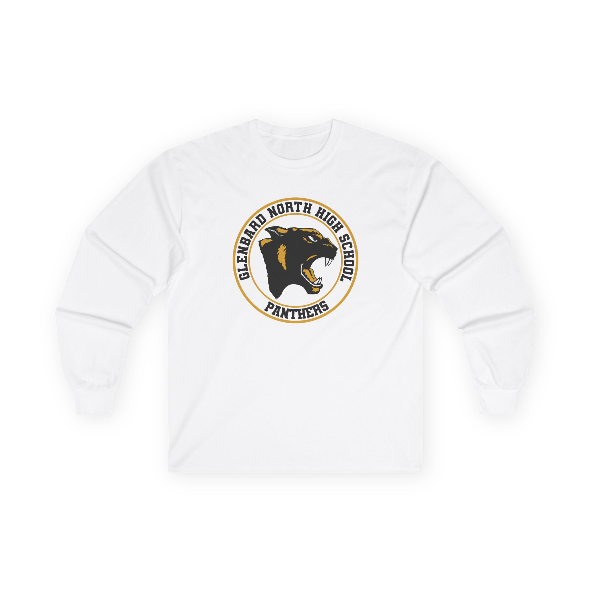 Panthers Circle Logo Long Sleeve Tee