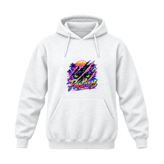 GBN Neon Panther Hoodie - White