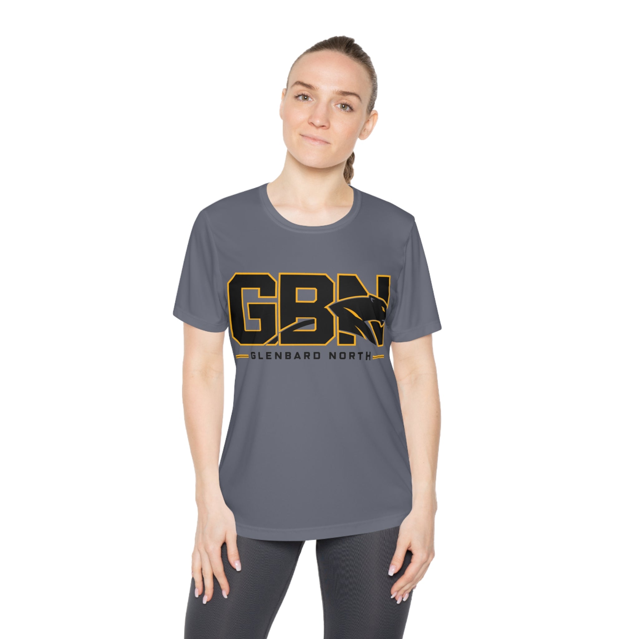 GBN Block Logo Ladies Performance Tee