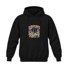 GBN Flower Power Panther Hoodie - Black