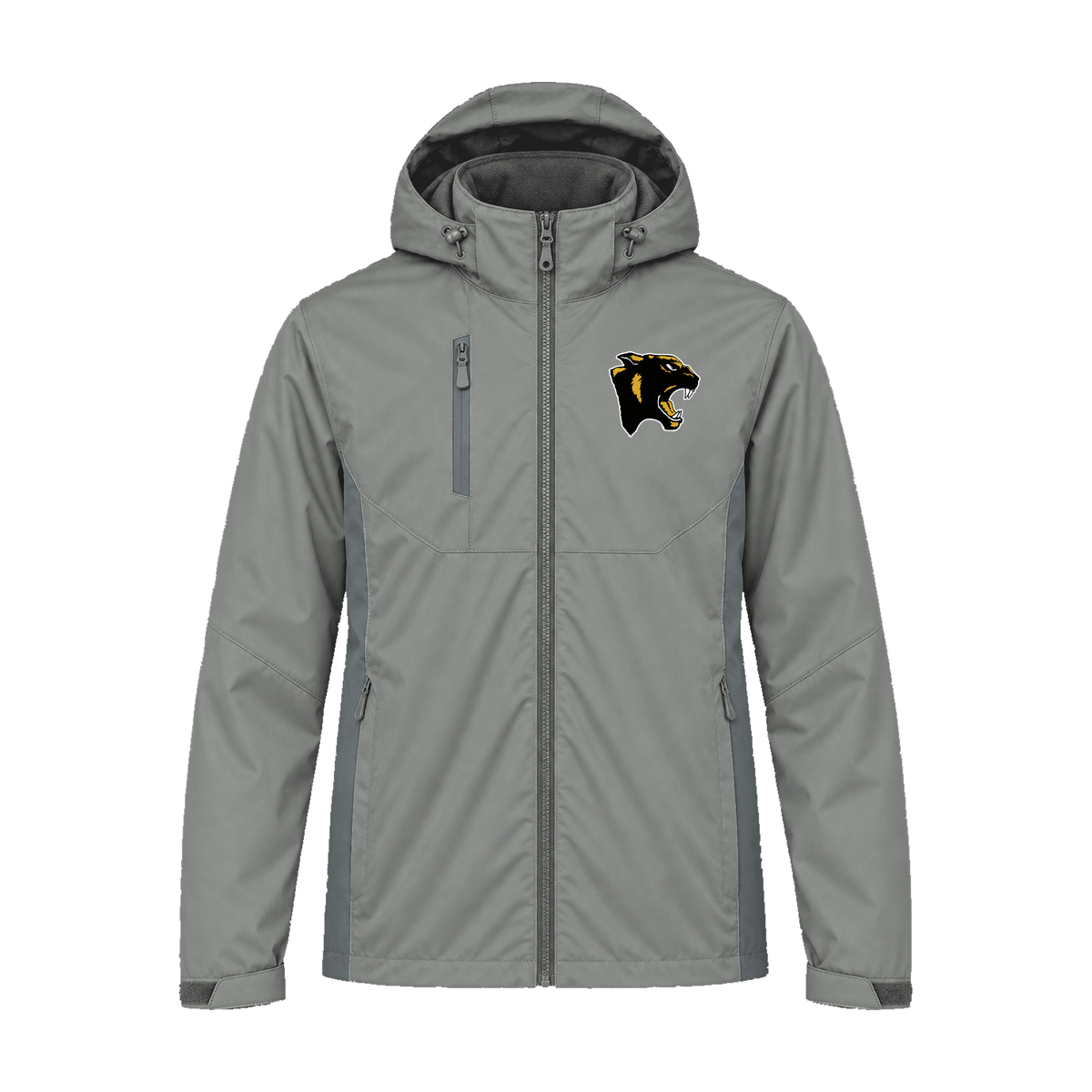 GBN Panther Logo 3-in-1 Jacket - Rogue Grey/ Grey Steel