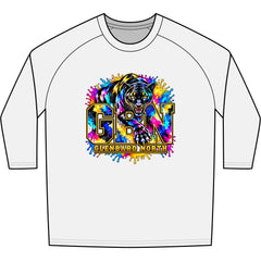 GBN Paint Splash Panther Baseball Tee
