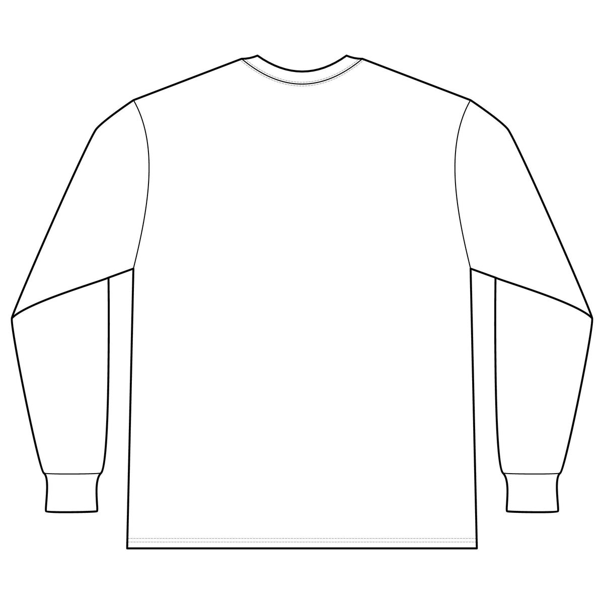 GBN Block Logo Long Sleeve Tee