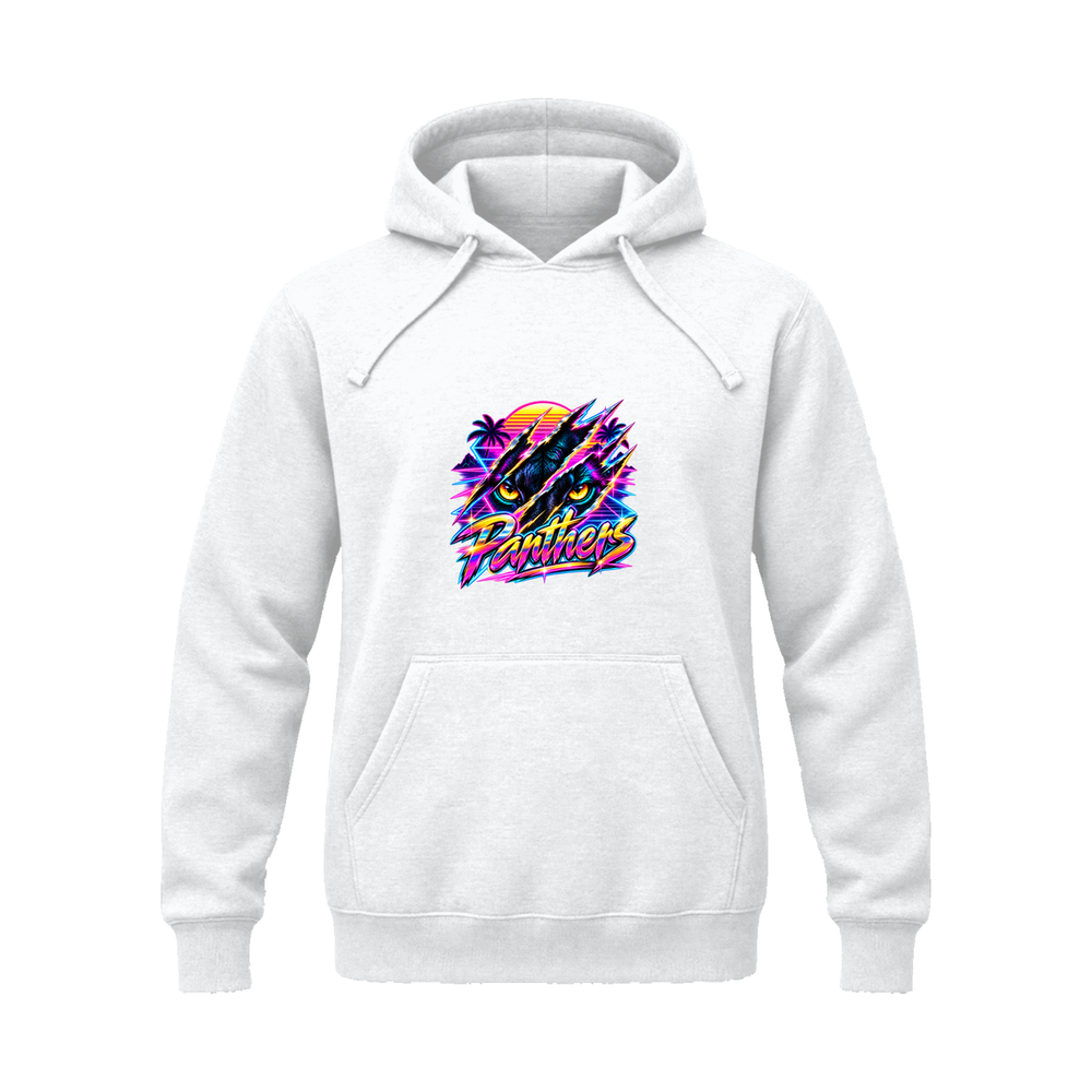 GBN Neon Panther Premium Hoodie - White