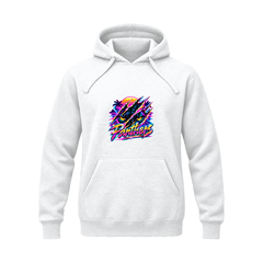 GBN Neon Panther Premium Hoodie - White