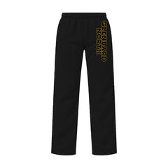 GBN Glenbard North Leg Open Bottom Sweatpants - Black