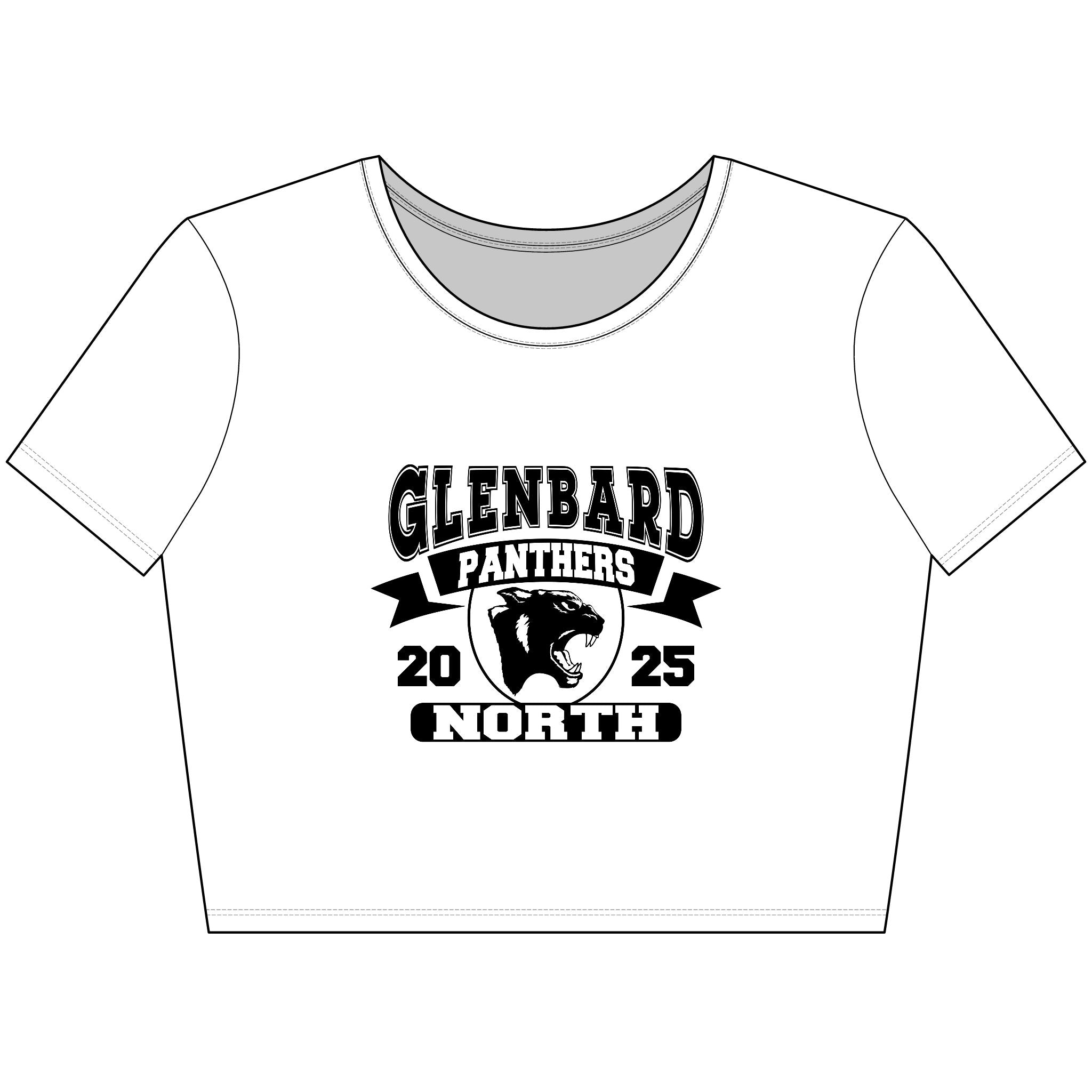 Glenbard North 2025 Crop Tee
